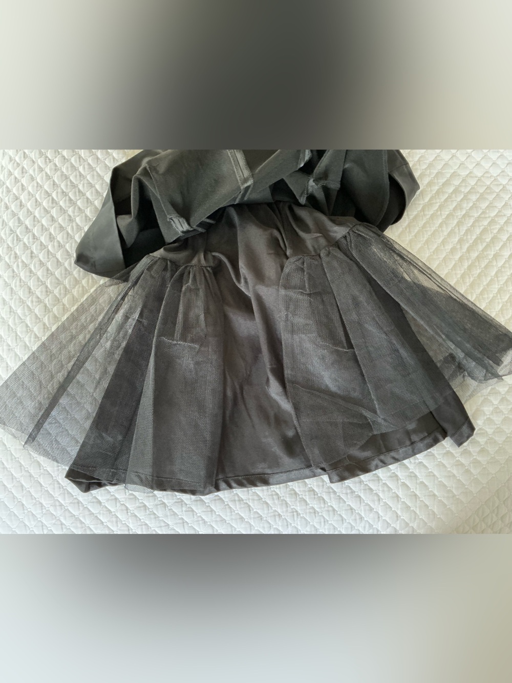 bebe Black Satin V-Neck Cocktail Mini Dress 6 - Picture 8 of 15
